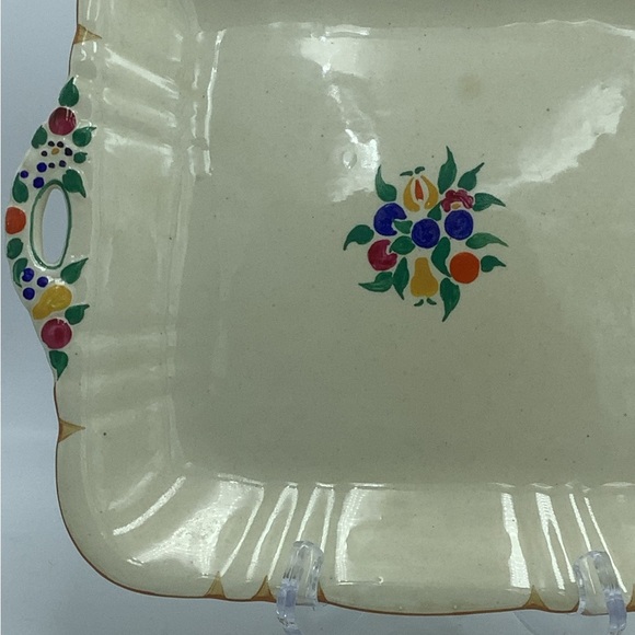 Vintage Masons England  Ironstone Square Platter with Handles - Picture 4 of 9